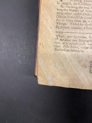 Lot 303 - Bailey (Nathaniel). An Universal Etymological English Dictionary