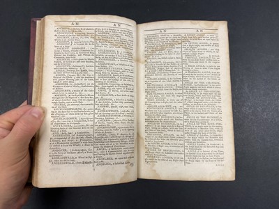 Lot 303 - Bailey (Nathaniel). An Universal Etymological English Dictionary