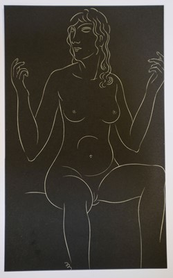 Lot 411 - Gill (Eric, 1882-1940). Twenty-Five Nudes: Six Plates, 1937