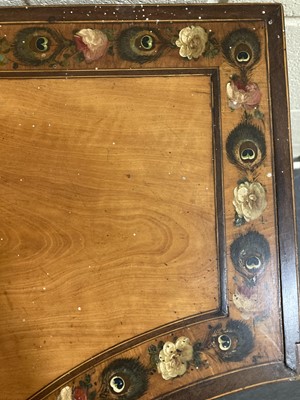 Lot 206 - Card Table. Edwardian card table