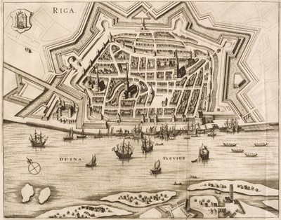 Lot 181 - Riga. De Wit (Frederick), Riga, circa 1690