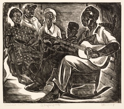 Lot 418 - Latham (Barbara). A Negro Group, 1936