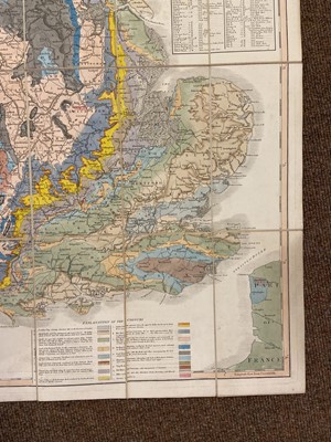 Lot 141 - England & Wales. Smith (William), A New Geological Map of England & Wales..., circa 1845