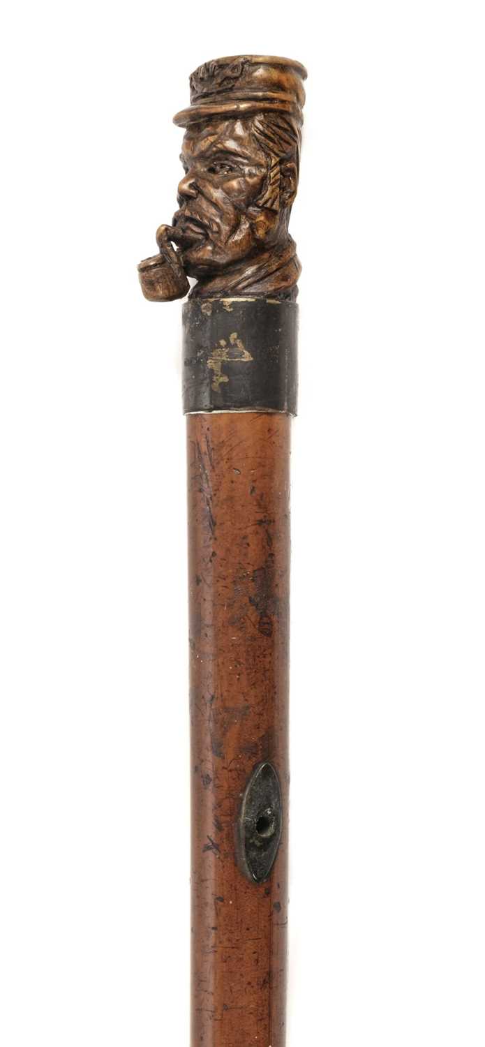 Lot 81 - Walking Stick. American Confederate stick