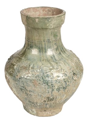 Lot 168 - Vase. Chinese baluster vase probably Han Dynasty (although not tested)