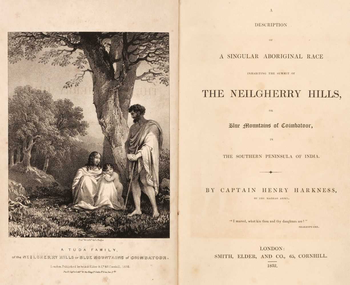 Lot 25 - Harkness (Henry). A Description of a Singular Aboriginal Race Inhabiting... , 1st edition, 1832