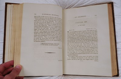 Lot 114 - White (Gilbert). Natural History and Antiquities of Selborne, 1st edition, 1789