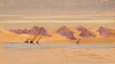 Lot 258 - West Africa & Switzerland. Group of 21 watercolours attrib. to Isabella Lilias Trotter, c. 1896-1907