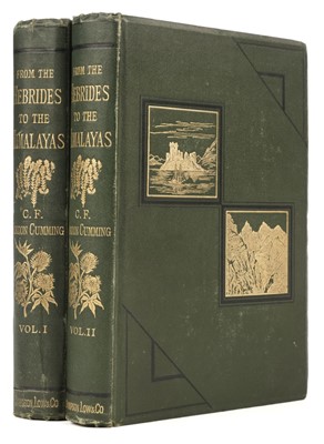 Lot 14 - Cumming (Constance F. Gordon). From the Hebrides to the Himalayas... , 2 volumes, 1st edition, 1876