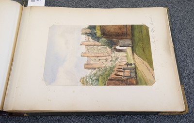 Lot 377 - Yorkshire. Hull and Neighbourhood, Sketches 1882-1883
