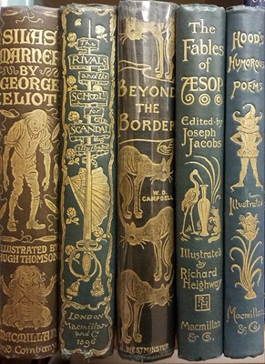 Lot 595 - Illustrated Literature. A collection of late 19th & early 20th-century illustrated & picture cloth literature