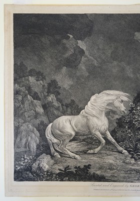 Lot 318 - Stubbs (George). A Horse Affrighted by a Lion, 1777