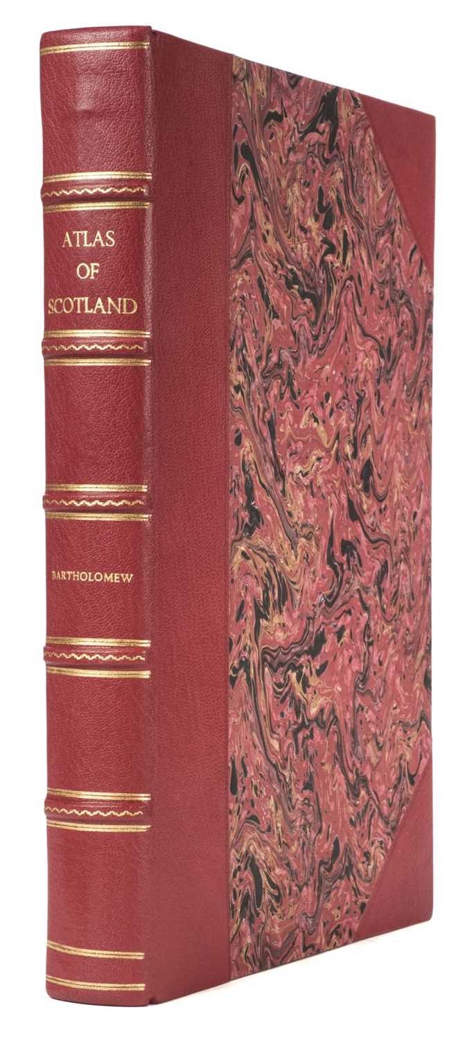 Lot 24 - Bartholomew (J. G.). The Royal Scottish Geographical Society's Atlas of Scotland, 1895