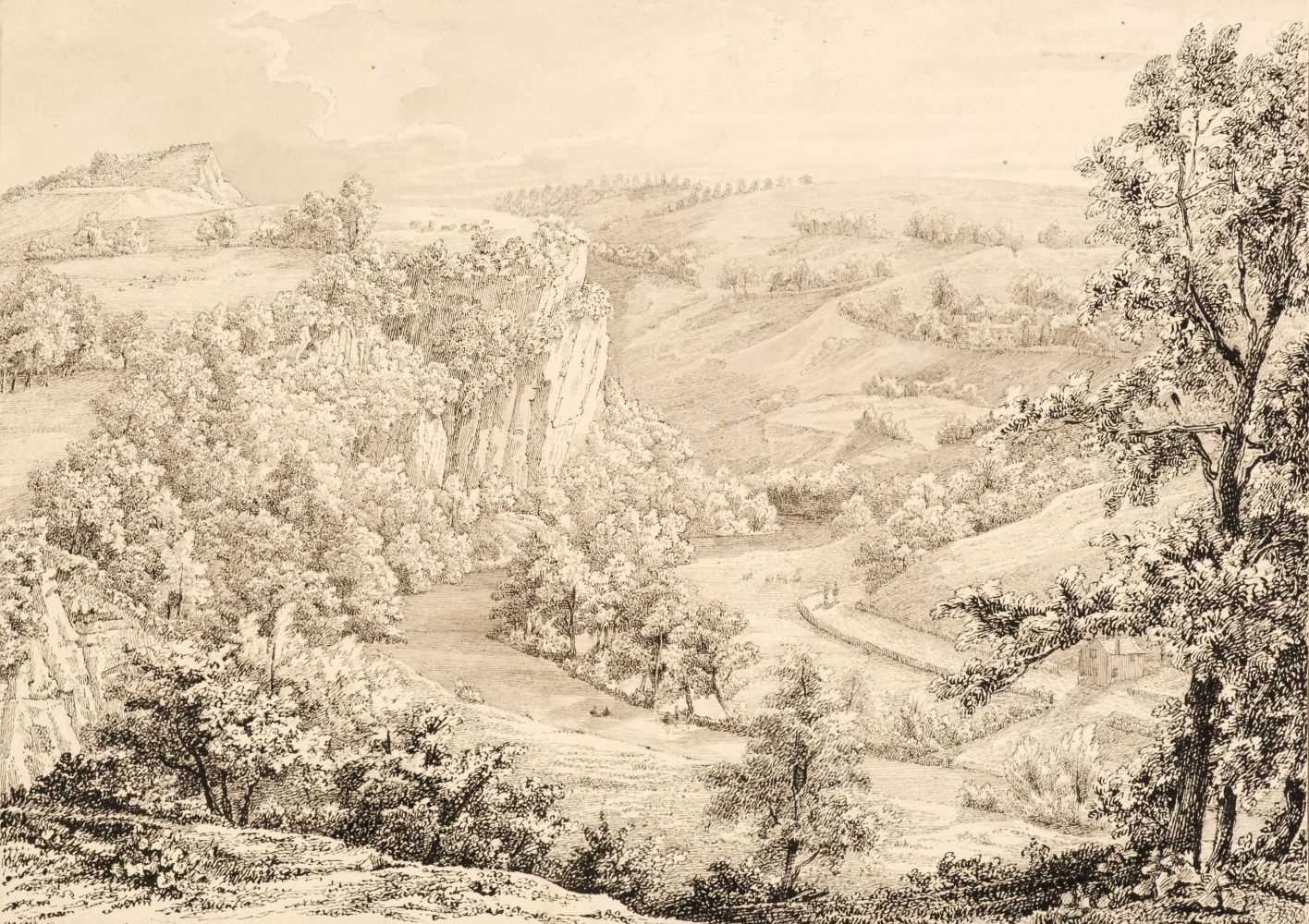 Lot 373 - Ibbitt (William, 1804-1869). A View of Matlock Dale ..., and one other similar