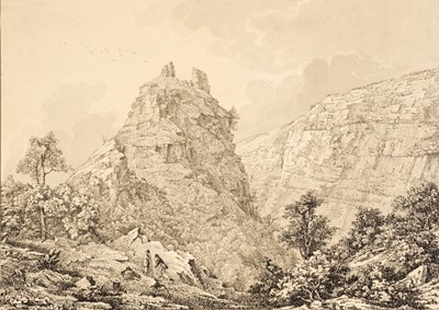 Lot 373 - Ibbitt (William, 1804-1869). A View of Matlock Dale ..., and one other similar