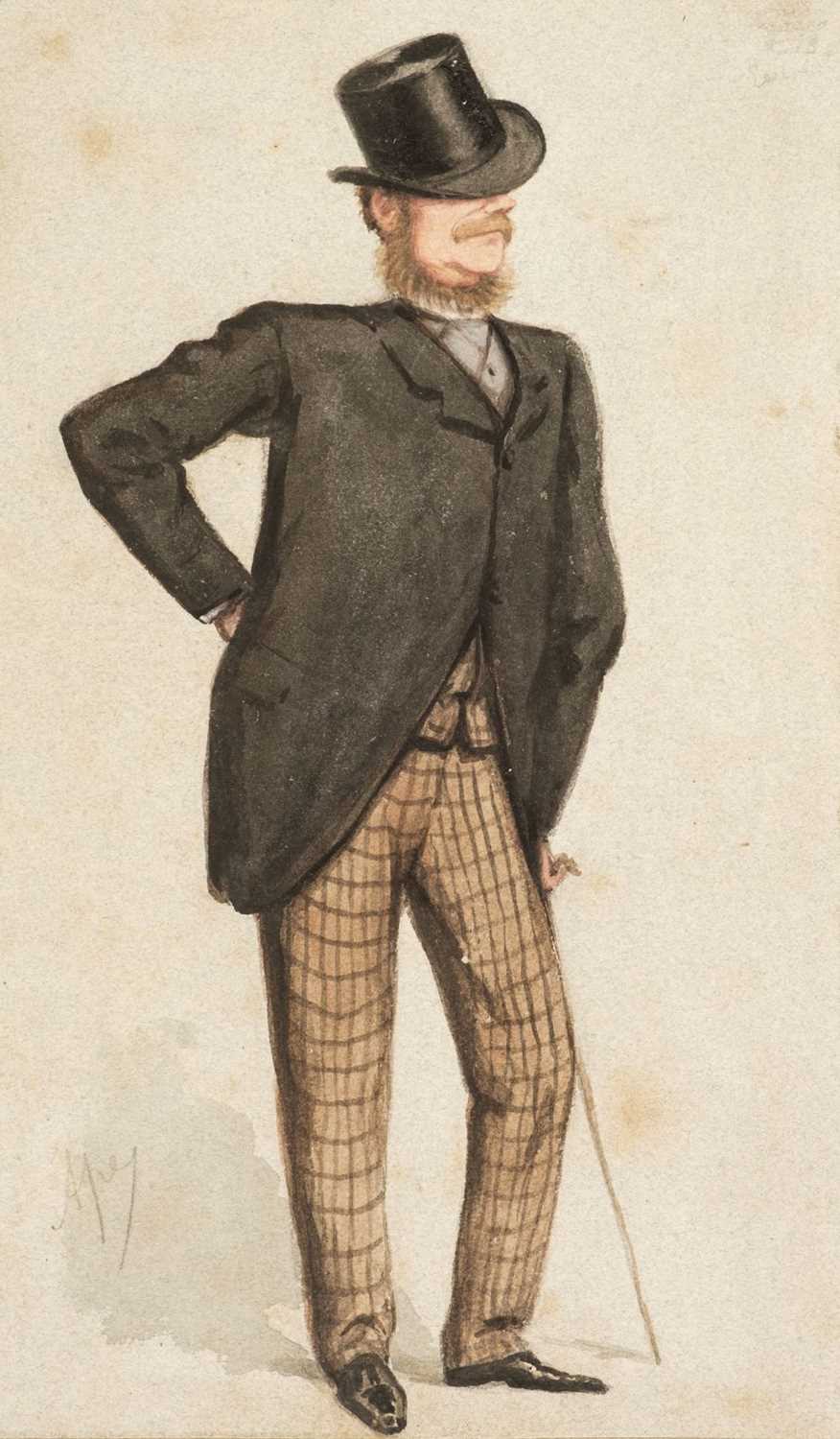 Lot 379 - Pellegrini (Carlo, pseud. 'Ape', 1839-1889). Earl of Abergavenny, June 26 1875
