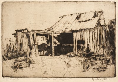 Lot 510 - Morgan (James Squire, 1886-1974). Deserted Hut, and one other similar
