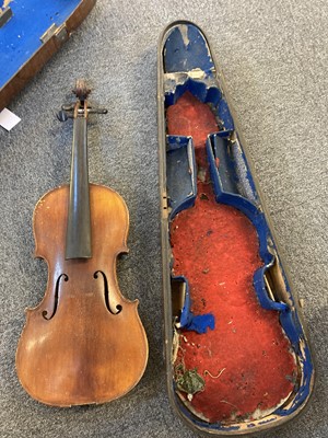 Lot 80 - Violin. Baader & Co violin circa 1907