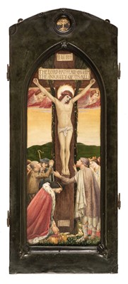 Lot 575 - Sleigh (Bernard, 1872-1954). The Crucifixion: A Triptych, 1929