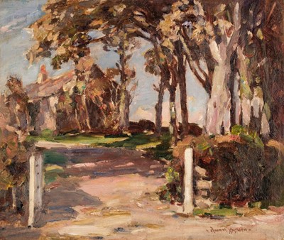 Lot 619 - Bowen (Owen, 1873-1967). A rustic scene