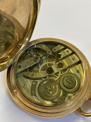 Lot 40 - Pocket Watch. Edwardian 14K gold pocket watch by J. Barth & Fils, Geneva