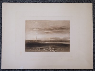 Lot 390 - Turner (Joseph Mallord Willam, 1775-1851). Penmaen-Mawr, Caernarvonshire, [1834]