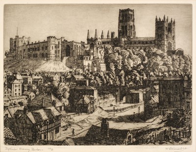 Lot 514 - Lishman (Walter, 1900-1986). September Evening, Durham, and 7 other etchings