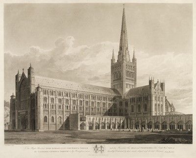 Lot 108 - Lewis (F. C. & G.). Norwich & Peterborough Cathedrals, 1807
