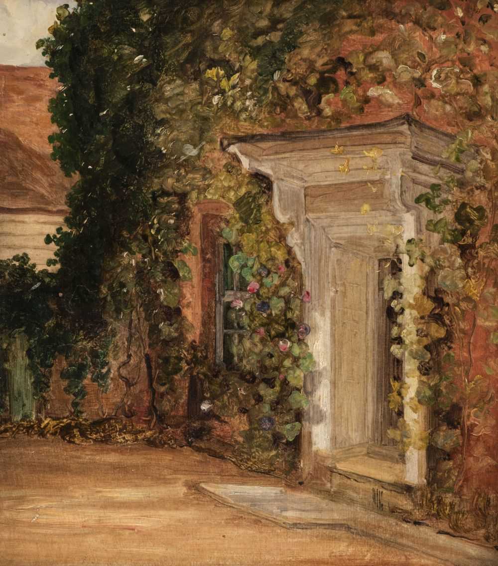 Lot 334 - Churchyard (Thomas, 1798-1865). Study of a Georgian Doorway; Cul-de-Sac