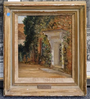 Lot 334 - Churchyard (Thomas, 1798-1865). Study of a Georgian Doorway; Cul-de-Sac