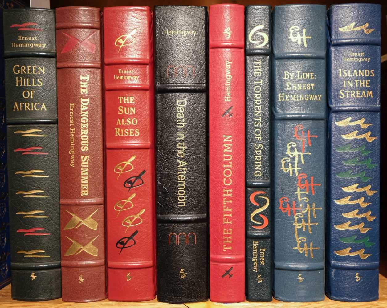 Lot 249 - Hemingway (Ernest) 8 Volumes of the Easton Press