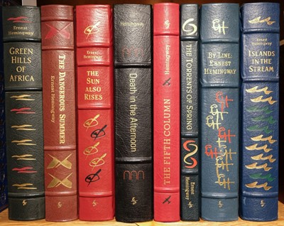 Lot 249 - Hemingway (Ernest) 8 Volumes of the Easton Press