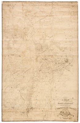 Lot 357 - Australia. Wells (W. H.), A Map of the County of Cumberland..., New South Wales, circa 1860