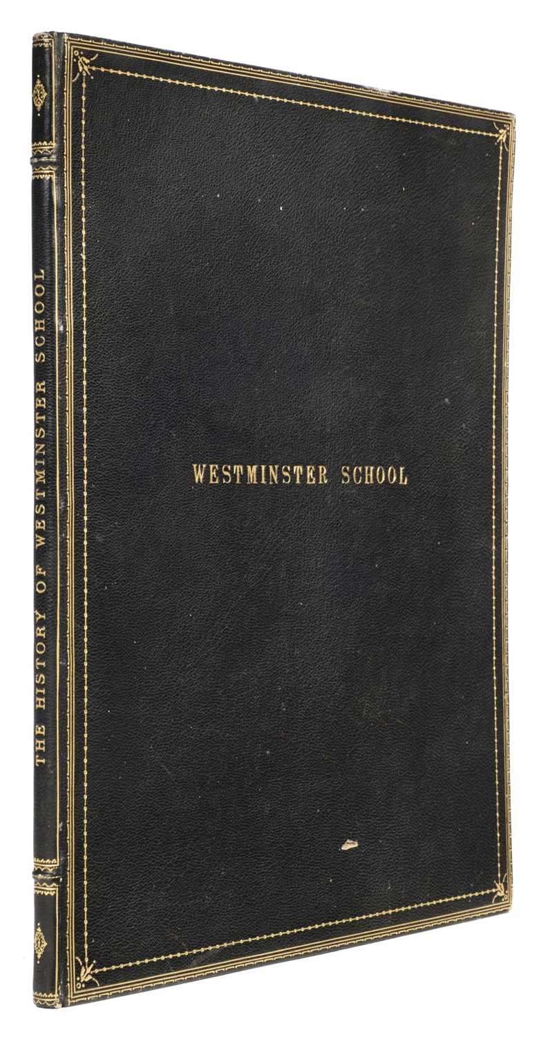 Lot 21 - Ackermann (Rudolph) The History of Westminster School, 1st edition, 1816