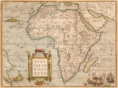 Lot 345 - Africa. Ortelius (Abraham), Africae Tabula Nova, 1570 or later