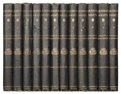 Lot 527 - Burton (Richard) The Book of a Thousand Nights and a Night, 1894