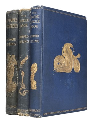 Lot 556 - Kipling (Rudyard) The Second Jungle Book, 1st edition, 1895 and two others