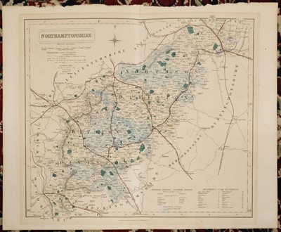 Lot 429 - Railway Maps. Osborne (E. C.), Osborne's Map of the Grand Junction Railway, circa 1837