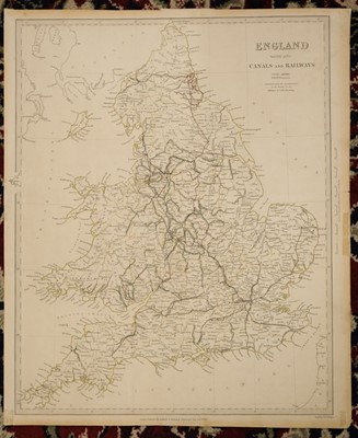 Lot 429 - Railway Maps. Osborne (E. C.), Osborne's Map of the Grand Junction Railway, circa 1837