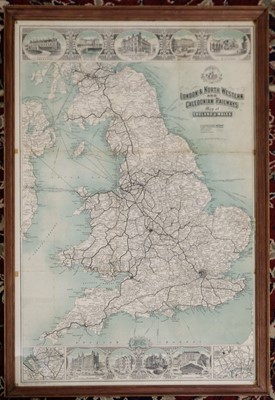 Lot 429 - Railway Maps. Osborne (E. C.), Osborne's Map of the Grand Junction Railway, circa 1837