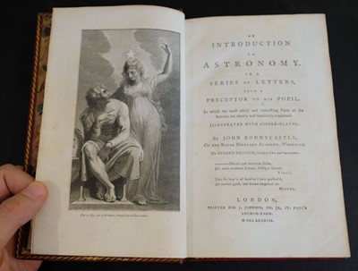 Lot 155 - Bonnycastle (John). An Introduction to Astronomy, 2nd edition, 1788