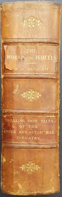 Lot 234 - Duncan (H. O.). The World on Wheels, limited edition, Paris: published by the author, 1926