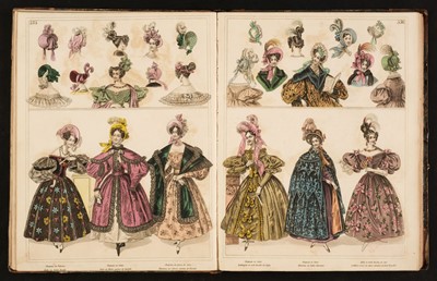 Lot 197 - French Fashion. Townsend's Monthly Selection of Parisian Costume, 1833