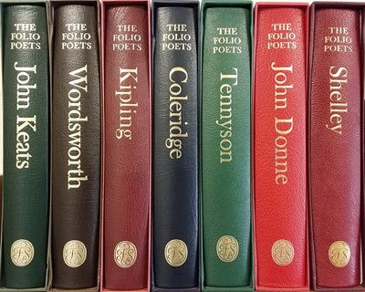 Lot 269 - The Folio Poets. 7 volumes, London: Folio Society