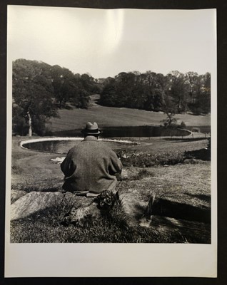 Lot 322 - Halsman (Philippe, 1906-1979). Winston Churchill at Chartwell with his dog Rufus, 1951