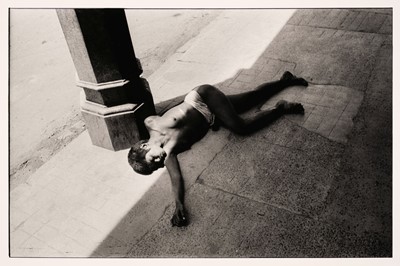 Lot 315 - Edwards (Mark, 20th century). A street prostitute in Calcutta's West End, 1970