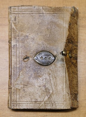 Lot 147 - Manuscript account book. A pocket book of farming accounts & rents, 18th century