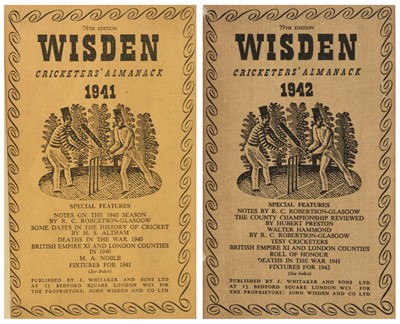 Lot 272 - Wisden 1941 & 1942