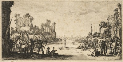 Lot 90 - Callot (Jacques, 1592-1635), Le Martyre de St Sébastien, circa 1630, plus one other
