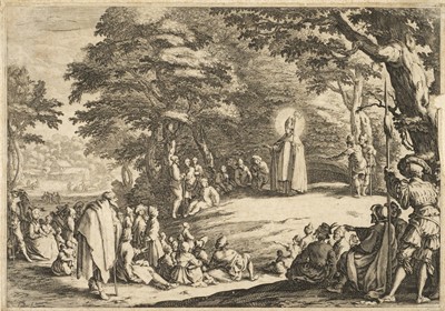 Lot 90 - Callot (Jacques, 1592-1635), Le Martyre de St Sébastien, circa 1630, plus one other